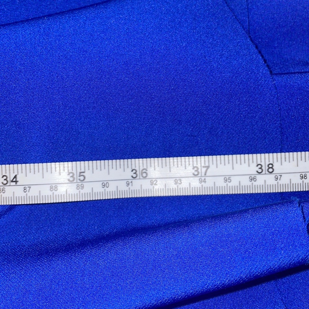 Betsy Johnson Fit and Flare Royal Blue Dress - Picture 15 of 16